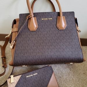 Michael Kors Purse & Wallet Set